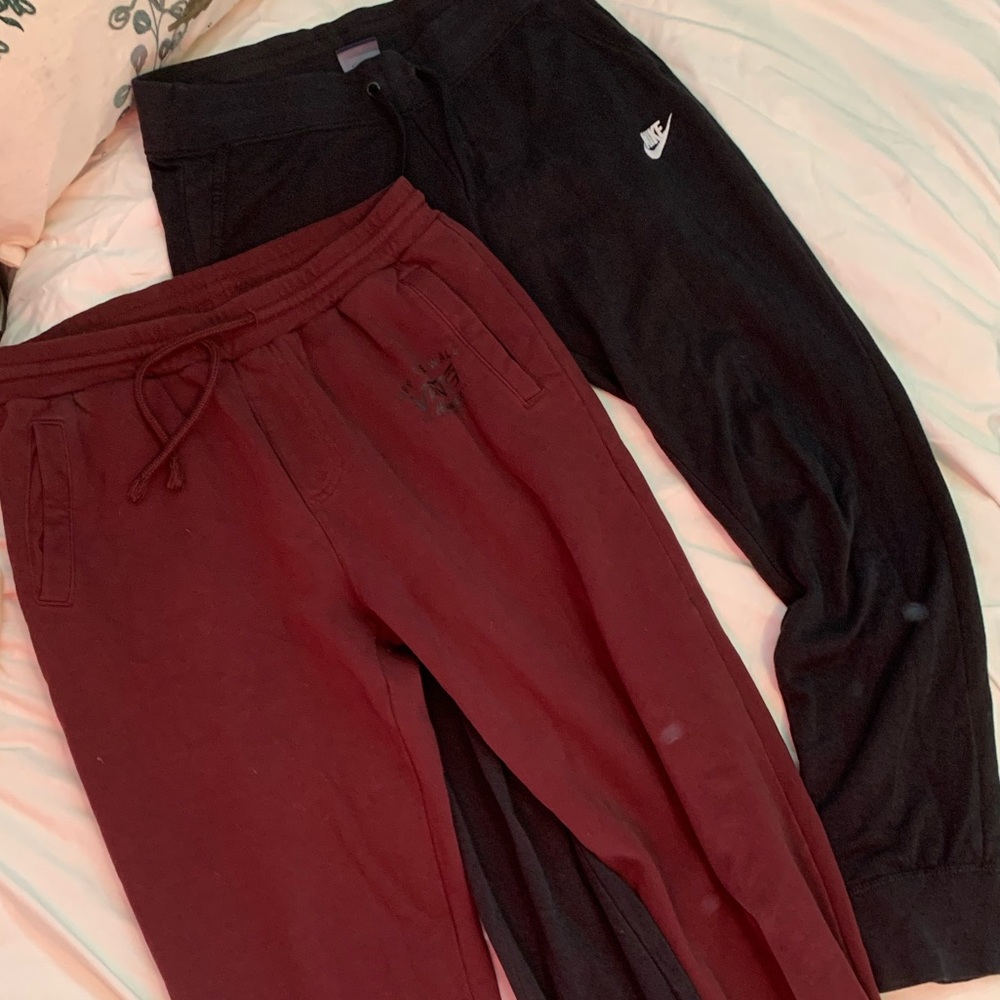 Two pairs of cute sweat bottoms!